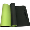 Коврик для йоги и фитнеса UNIX FIT двусторонний, 180 х 61 х 0,8 см, двуцветный, зеленый YMU8MMGN